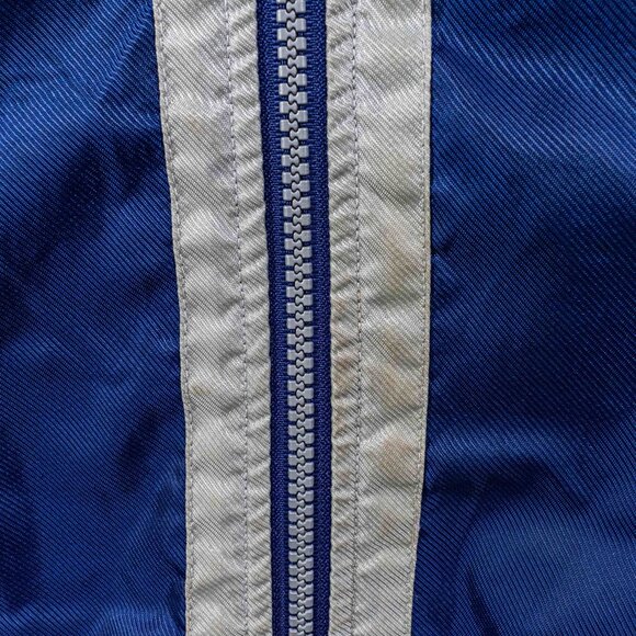 Fila Full Zip Reflective Nylon Vest Logo Large VTG 90s Streetwear Hip Hop - Picture 5 of 10